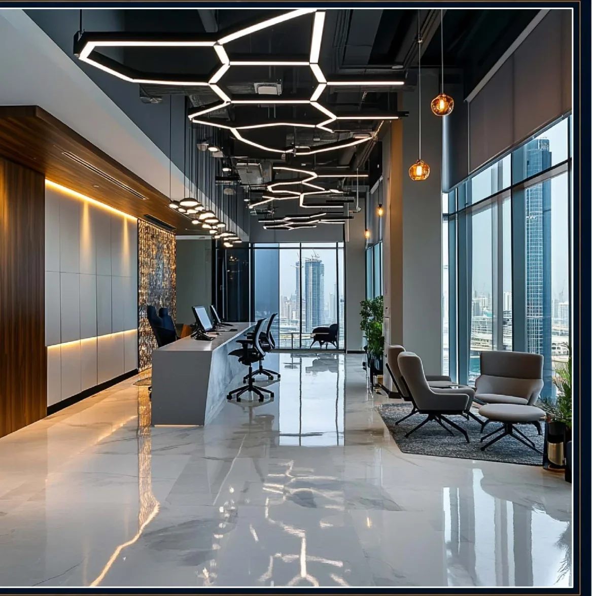 Business Reception & Lounge
